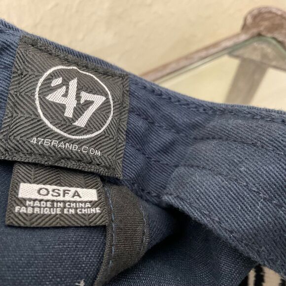 Seattle Seahawks Hat Cap Embroidered VTG Logo '47 Adj.  Strap NFL Authentic * - Picture 9 of 11